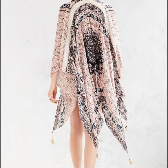 Urban Outfitters Tops - UO Ecote Medallion Embellished Poncho